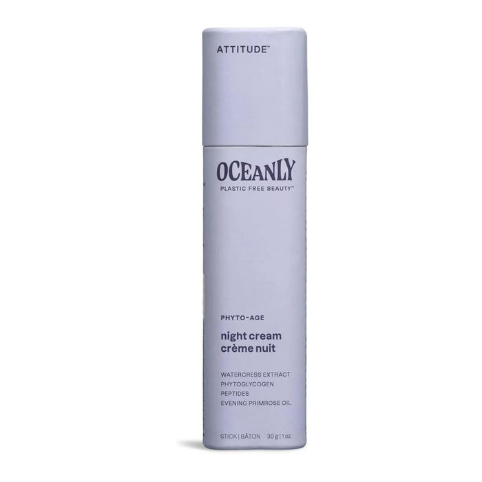 ATTITUDE Oceanly PHYTO-AGE Night Cream Stick 30g - Dennis the Chemist