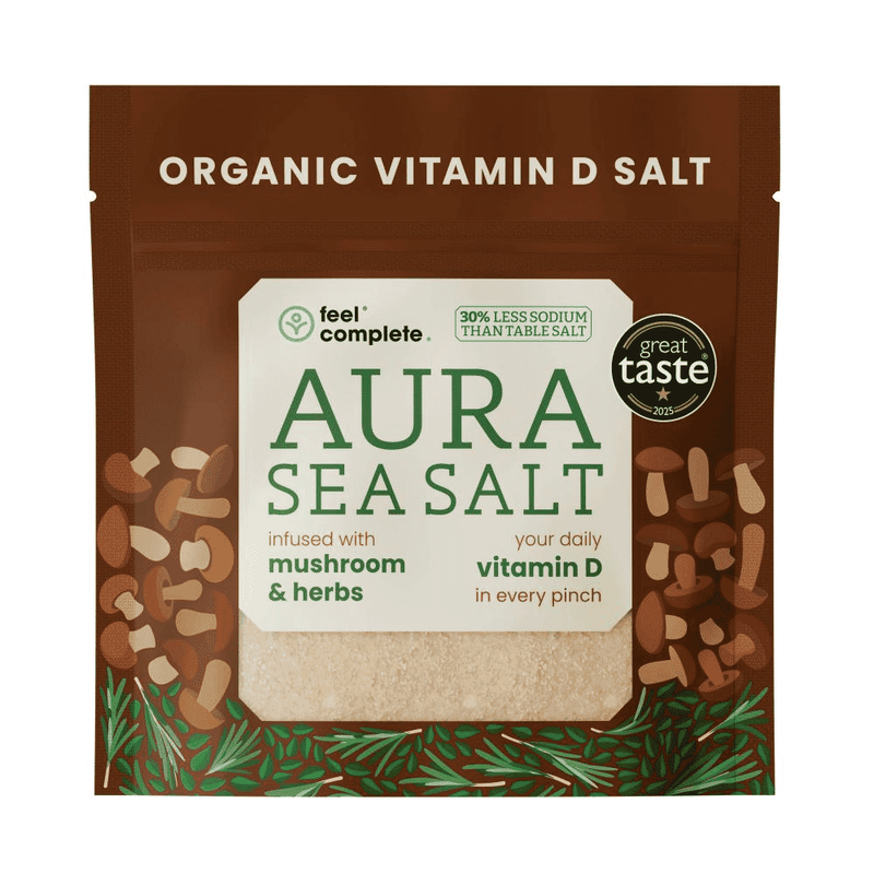 Feel Complete Aura Sea Salt Mushrooms & Herbs (Organic) 80g