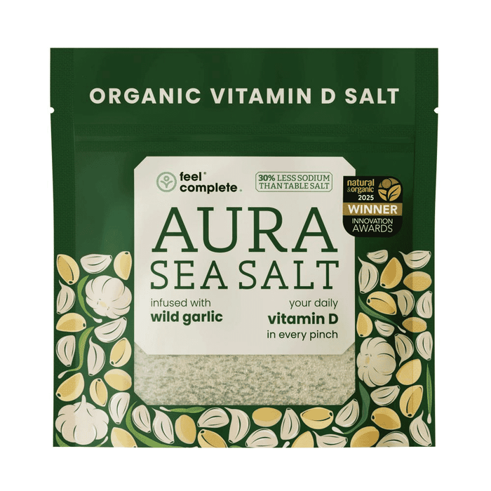 Feel Complete Aura Sea Salt Wild Garlic (Organic) 80g