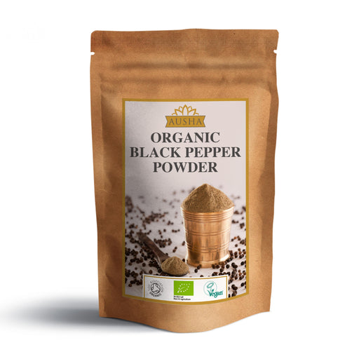 Ausha Organic Black Pepper Powder 200g - Dennis the Chemist