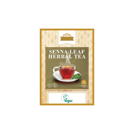 Ausha Senna Leaf Herbal Tea 20 Teabags - Dennis the Chemist