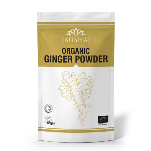 Ausha Organic Ginger Powder 100g - Dennis the Chemist