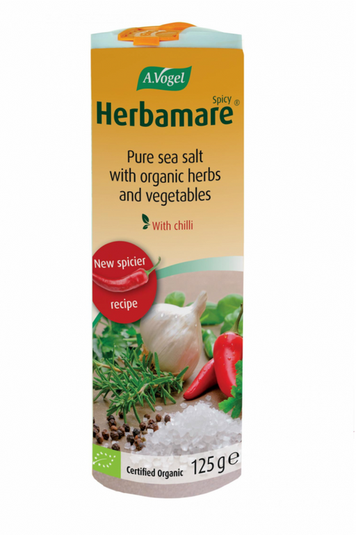 A Vogel (BioForce) Herbamare Spicy Seasoning Salt 125g - Dennis the Chemist
