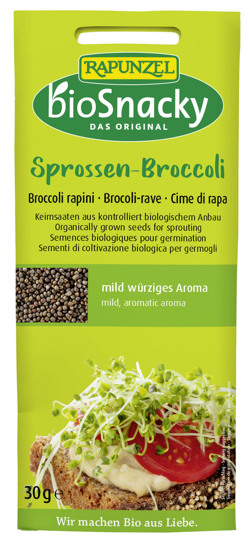 A Vogel (BioForce) bioSnacky Broccoli Rapini Sprouting Seeds 30g - Dennis the Chemist