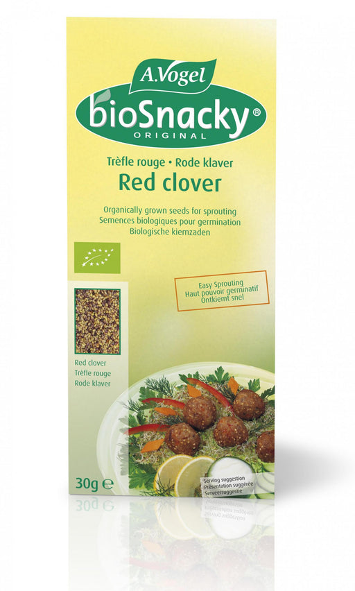 A Vogel (BioForce) bioSnacky Red Clover Sprouting Seeds 30g - Dennis the Chemist