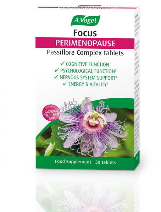 A Vogel (BioForce) Focus Perimenopause Passiflora Complex Tablets 30's - Dennis the Chemist