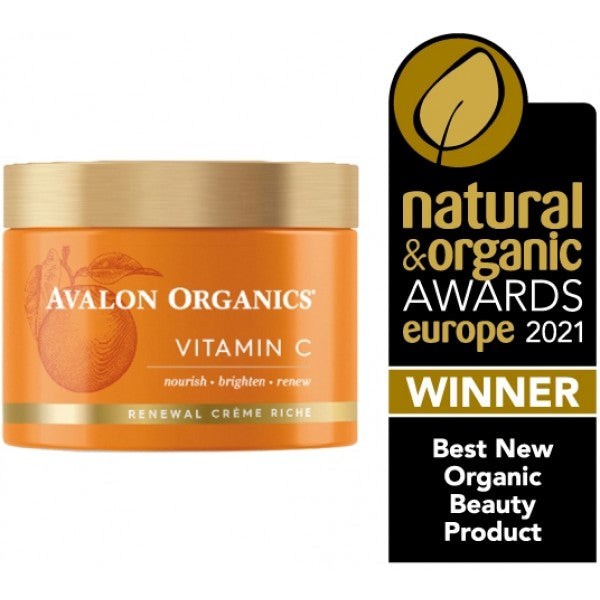 Avalon Organics Vitamin C Renewal Creme Riche 48g - Dennis the Chemist