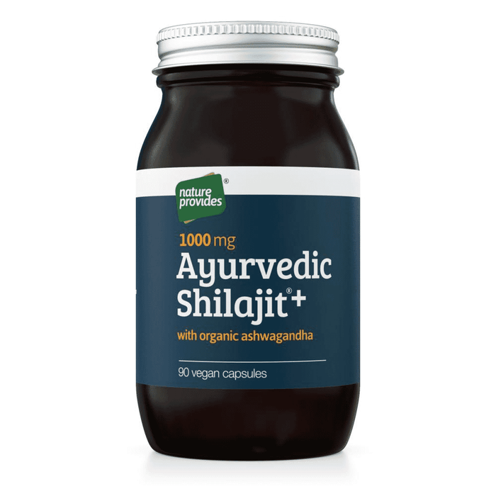 Nature Provides Ayurvedic Shilajit + Organic Ashwagandha 90s