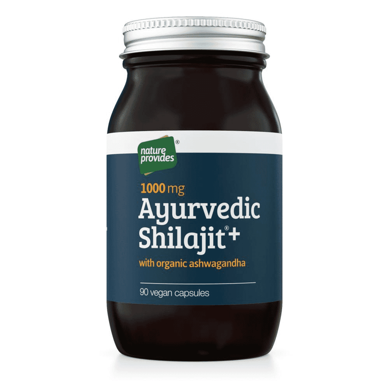 Nature Provides Ayurvedic Shilajit + Organic Ashwagandha 90s