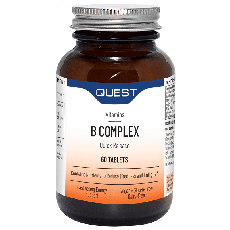 Quest Vitamins B Complex Quick Release 60s