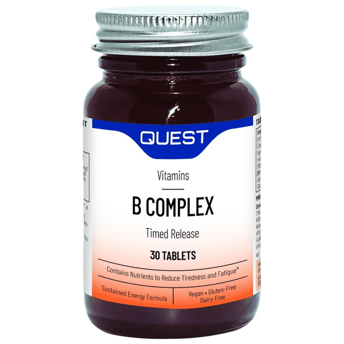 Quest Vitamins B Complex Timed Release 60s (Formerly Mega B 100 Timed Release)