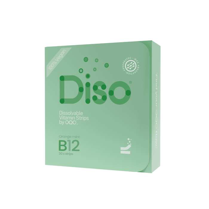 Diso B12 Dissolvable Vitamin Strips 30s