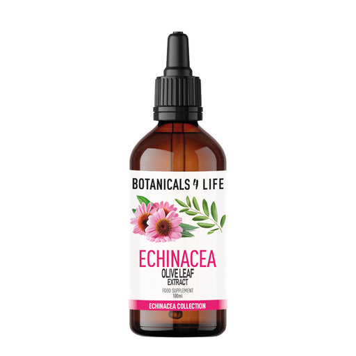 Botanicals For Life Echinacea Olive Leaf Extract 100ml - Dennis the Chemist