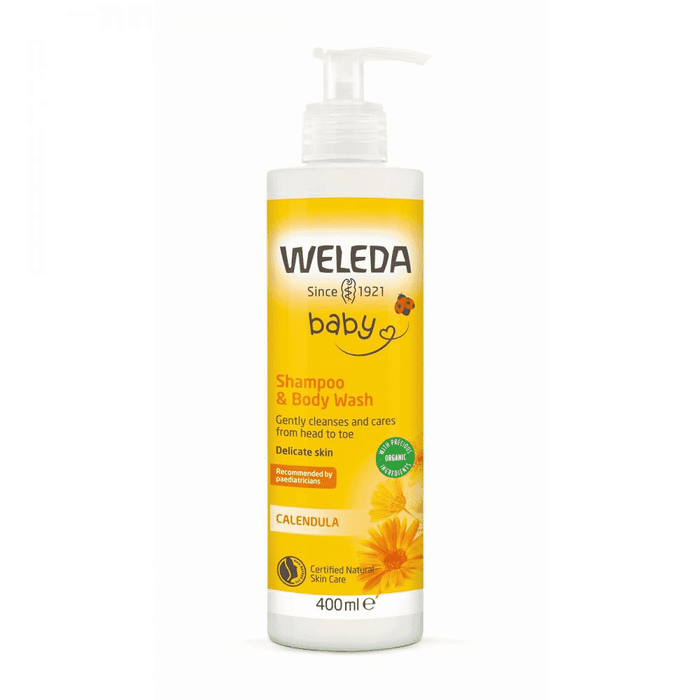 Weleda Baby Shampoo & Body Wash Calendula 400ml