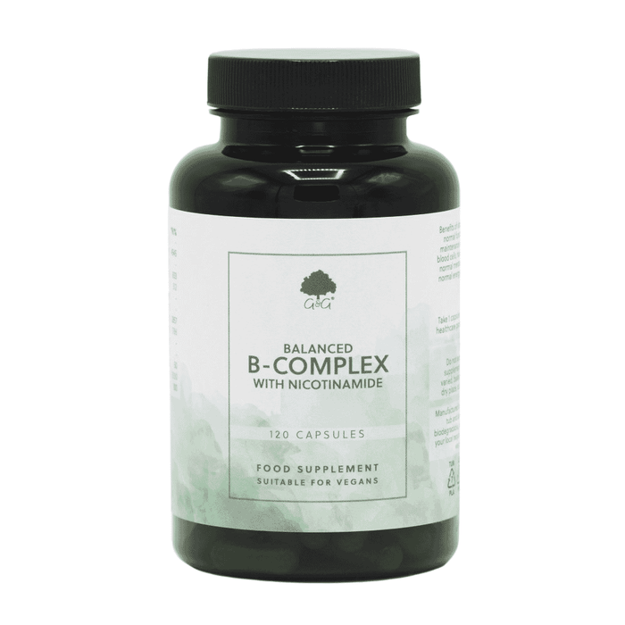 G&G Vitamins Balanced B-Complex WITH NICOTINAMIDE 120s