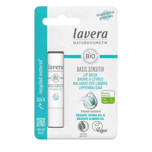 Lavera Basis Sensitiv Lip Balm 4.5g - Dennis the Chemist