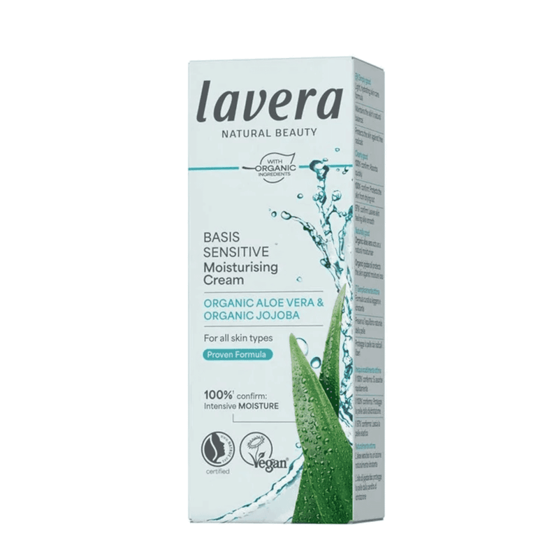 Lavera Basis Sensitive Moisturising Cream Nourishing 50ml