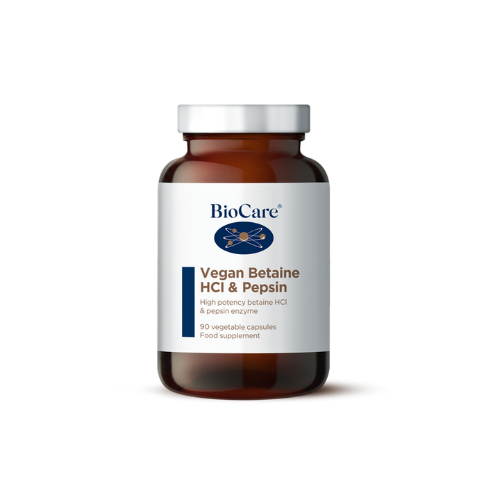 BioCare Vegan Betaine HCI & Pepsin 90s - Dennis the Chemist