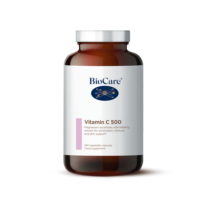 BioCare Vitamin C 500 (Capsules) 180's - Dennis the Chemist