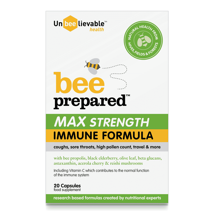 Unbeelievable bee prepared MAX Strength Immune Formula 20s