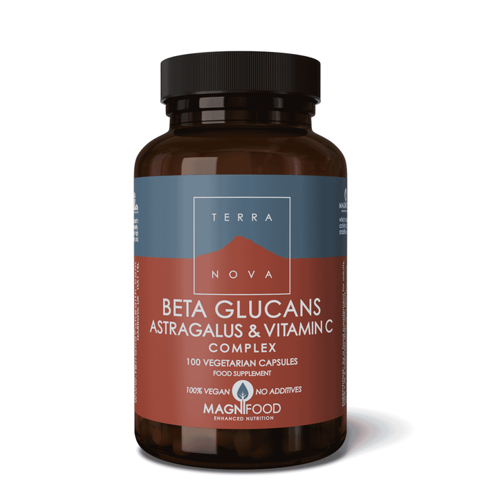 Terranova Beta Glucans Astragalus & Vitamin C Complex 100s