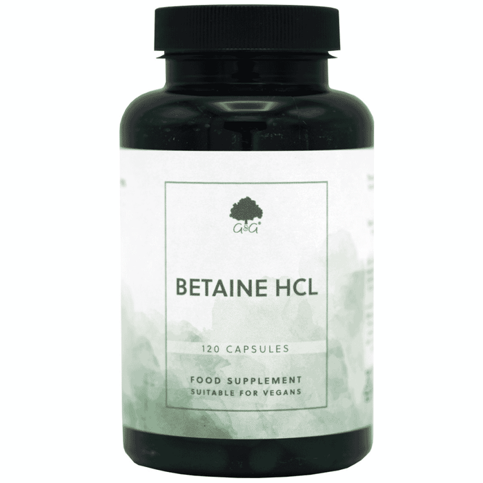 G&G Vitamins Betaine HCL 120s