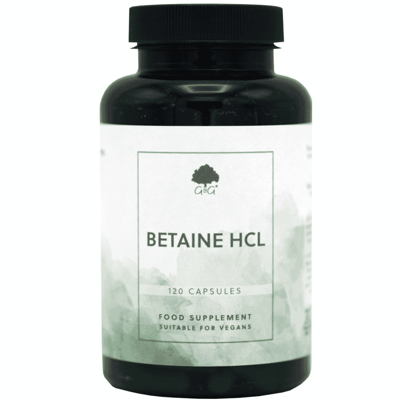 G&G Vitamins Betaine HCL 120s