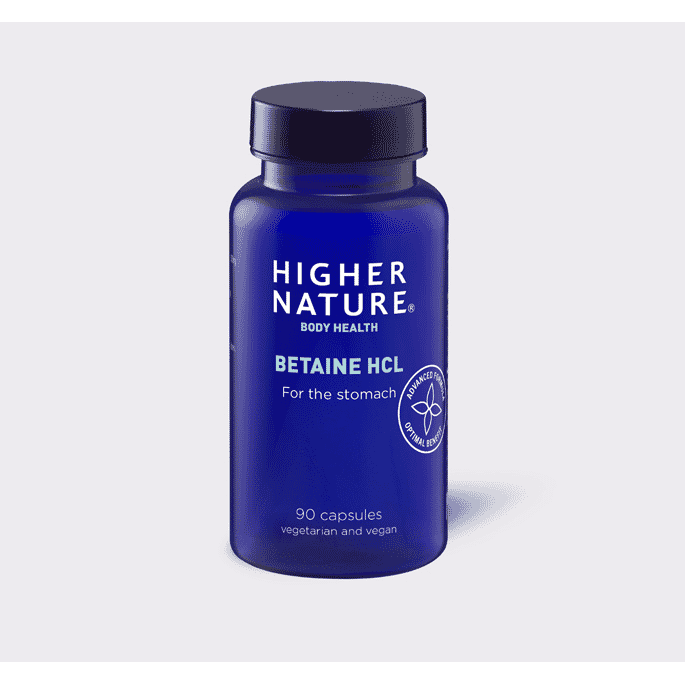 Higher Nature Betaine HCL 90s