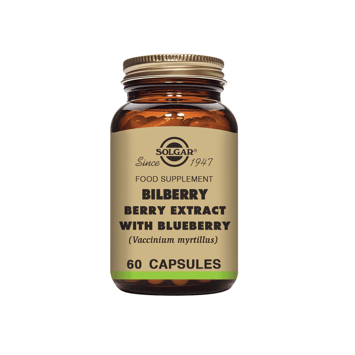 Solgar Bilberry Berry Extract with Blueberry 60s