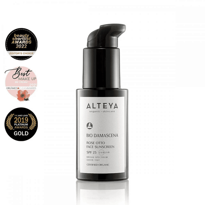 Alteya Bio Damascena Rose Otto Face Sunscreen SPF25 50ml