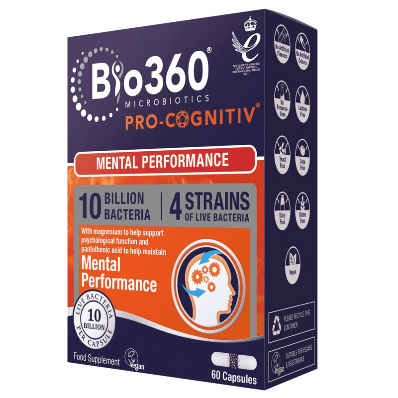 Natures Aid Bio360 Pro-Cognitiv (Mental Performance) 60s
