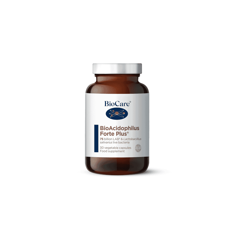 BioCare BioAcidophilus Forte Plus 30's (75 Billion)