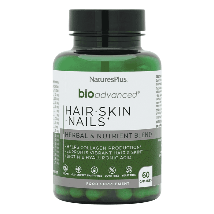 NaturesPlus BioAdvanced Hair Skin Nails 60s