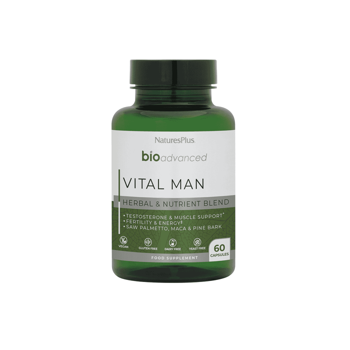 NaturesPlus BioAdvanced Vital Man 60s