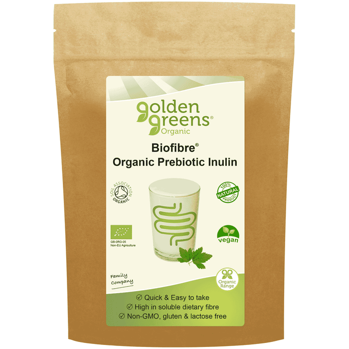 Golden Greens (Greens Organic) Biofibre Organic Prebiotic Inulin 250g