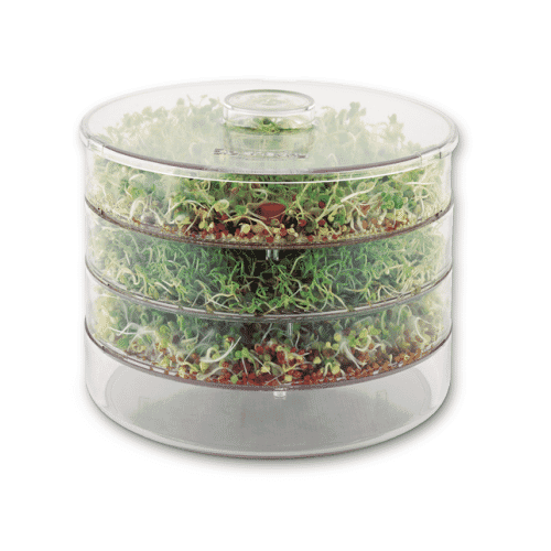 A Vogel (BioForce) BioSnacky Germinator Seed Sprouter  Large 3 Tier