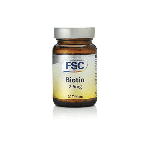 FSC (The Food Supplement Company) Biotin 2.5mg 30s