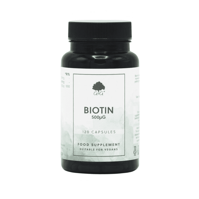 G&G Vitamins Biotin 500ug 120s