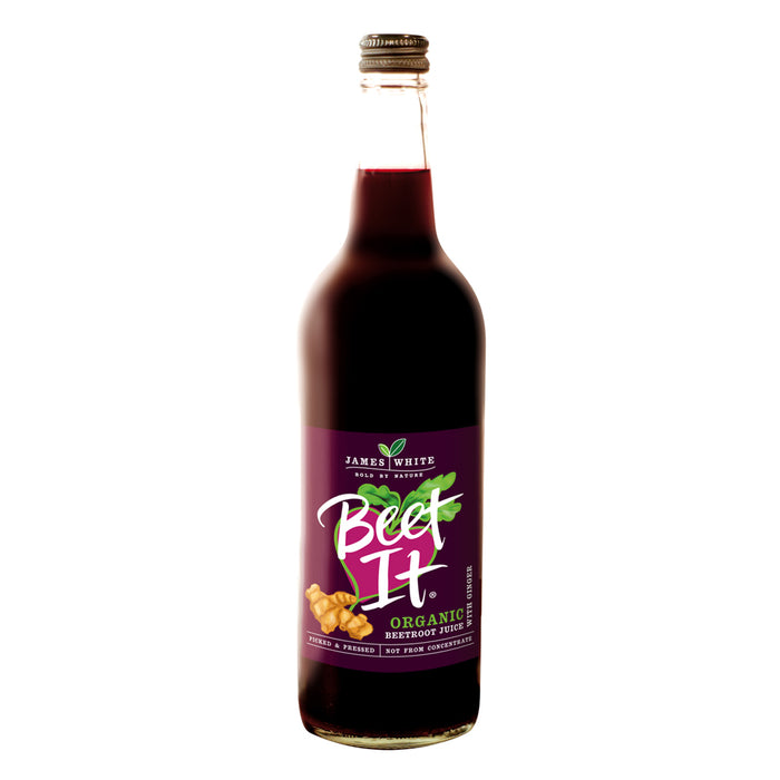 Beet IT Organic Beetroot Juice with Ginger 750ml (glass)