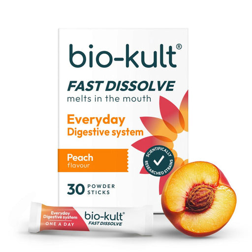 Bio-Kult Everyday Digestive System Peach Flavour 30 Powder Sticks - Dennis the Chemist