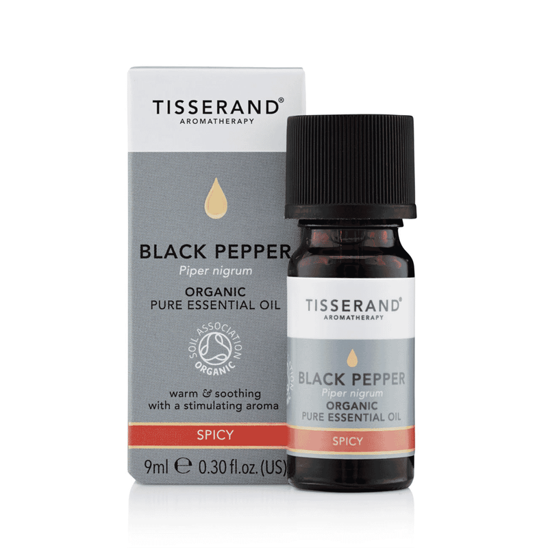 Tisserand Black Pepper Organic Pure Essential Oil 9ml