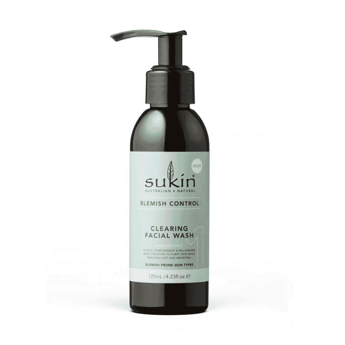 Sukin Blemish Control Clearing Facial Wash 125ml