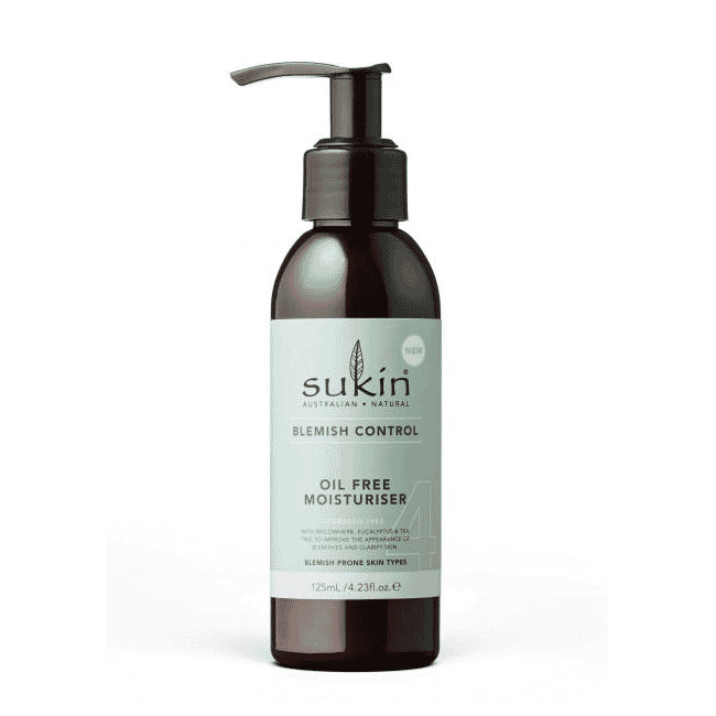 Sukin Blemish Control Oil Free Moisturiser 125ml