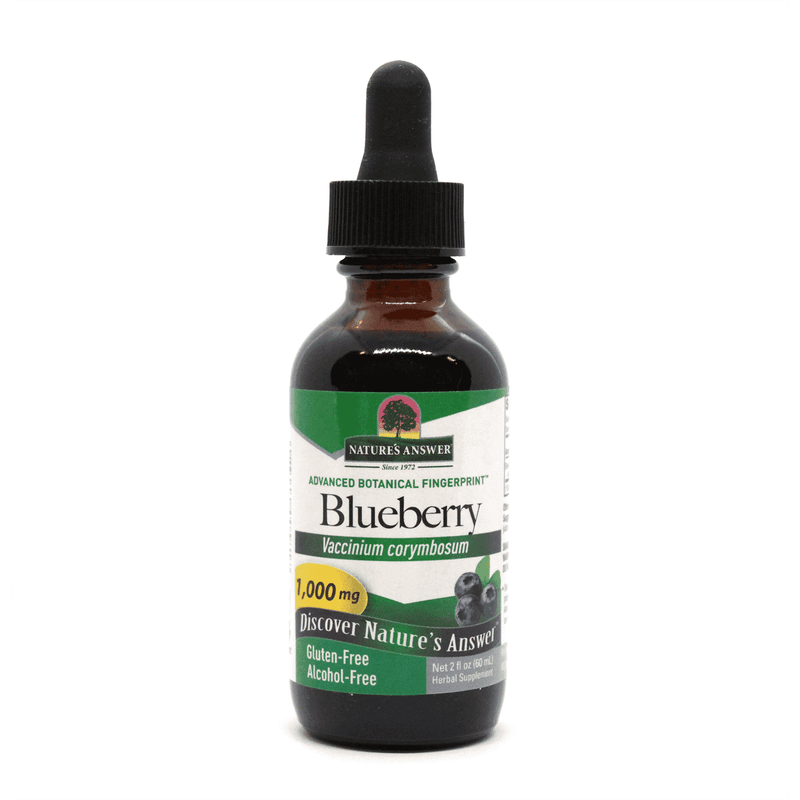 Nature's Answer Blueberry Extract (Alcohol-Free) 60ml - Dennis the Chemist