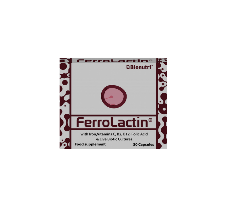 Bionutri Ferrolactin (Iron Complex) 30's - Dennis the Chemist