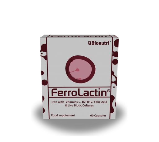 Bionutri Ferrolactin (Iron Complex) 60's - Dennis the Chemist