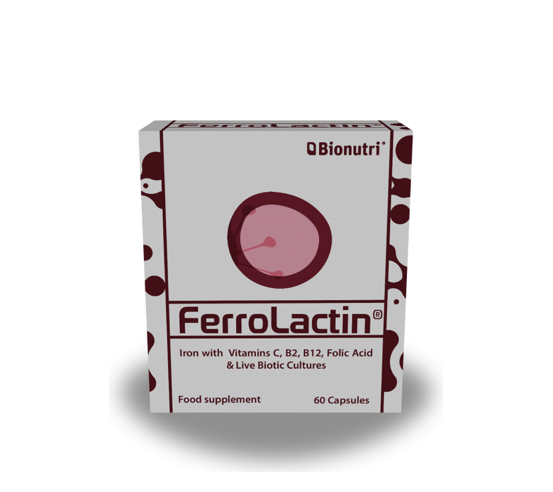 Bionutri Ferrolactin (Iron Complex) 60's - Dennis the Chemist
