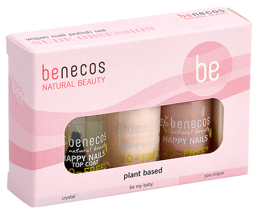 Benecos Nude Obsession Nail Gift Set 3x5ml - Dennis the Chemist