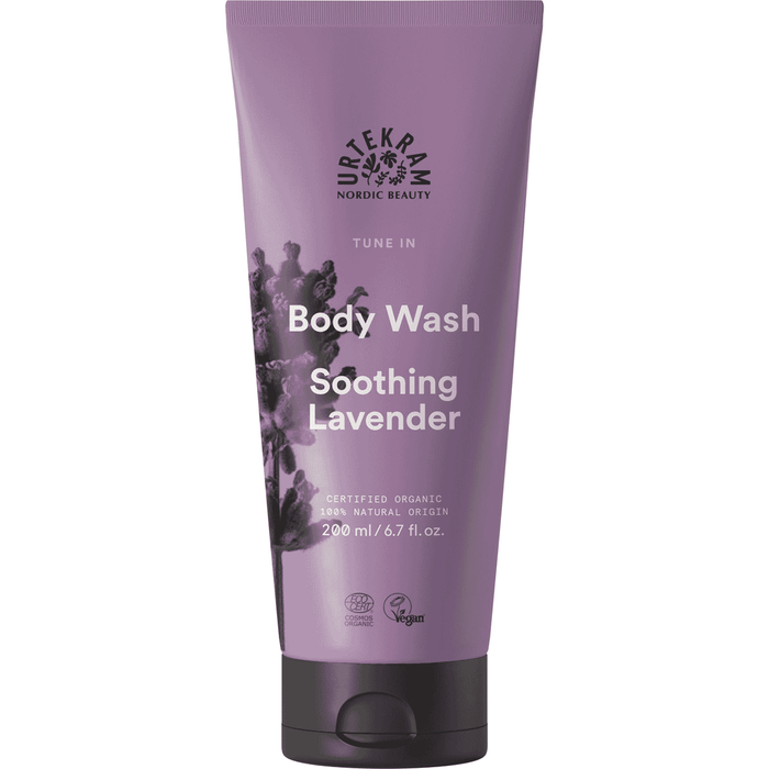 Urtekram Body Wash Soothing Lavender 200ml