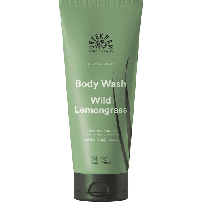 Urtekram Body Wash Wild Lemongrass 200ml